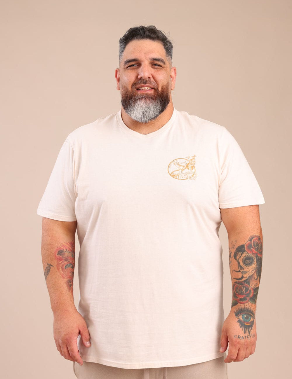 FOX פלאס גברים חולצה חולצה עם הדפס חולצה עם הדפס