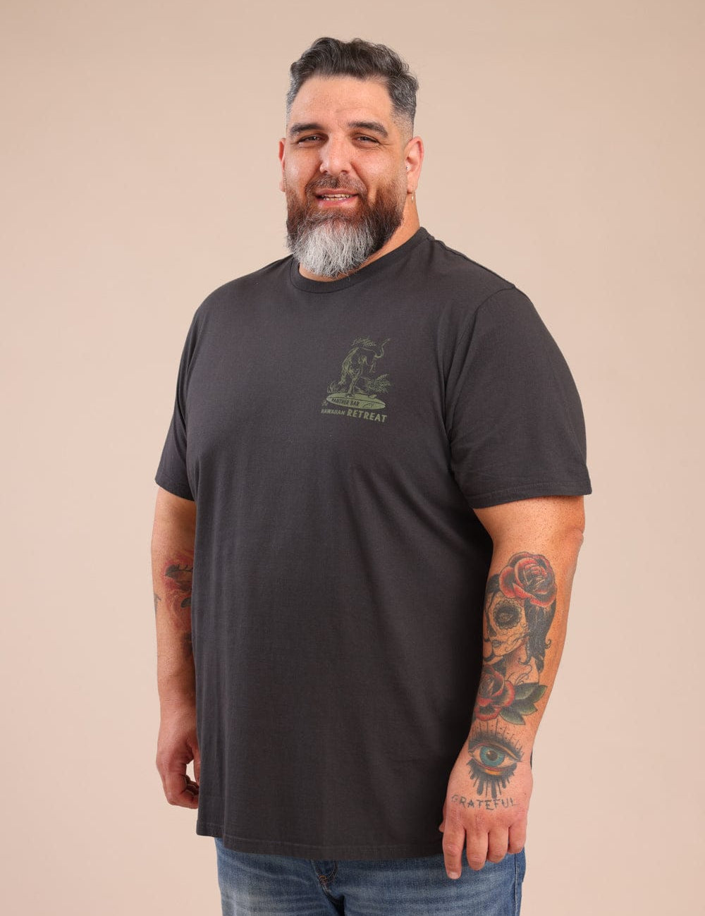 FOX פלאס גברים חולצה חולצה עם הדפס חולצה עם הדפס