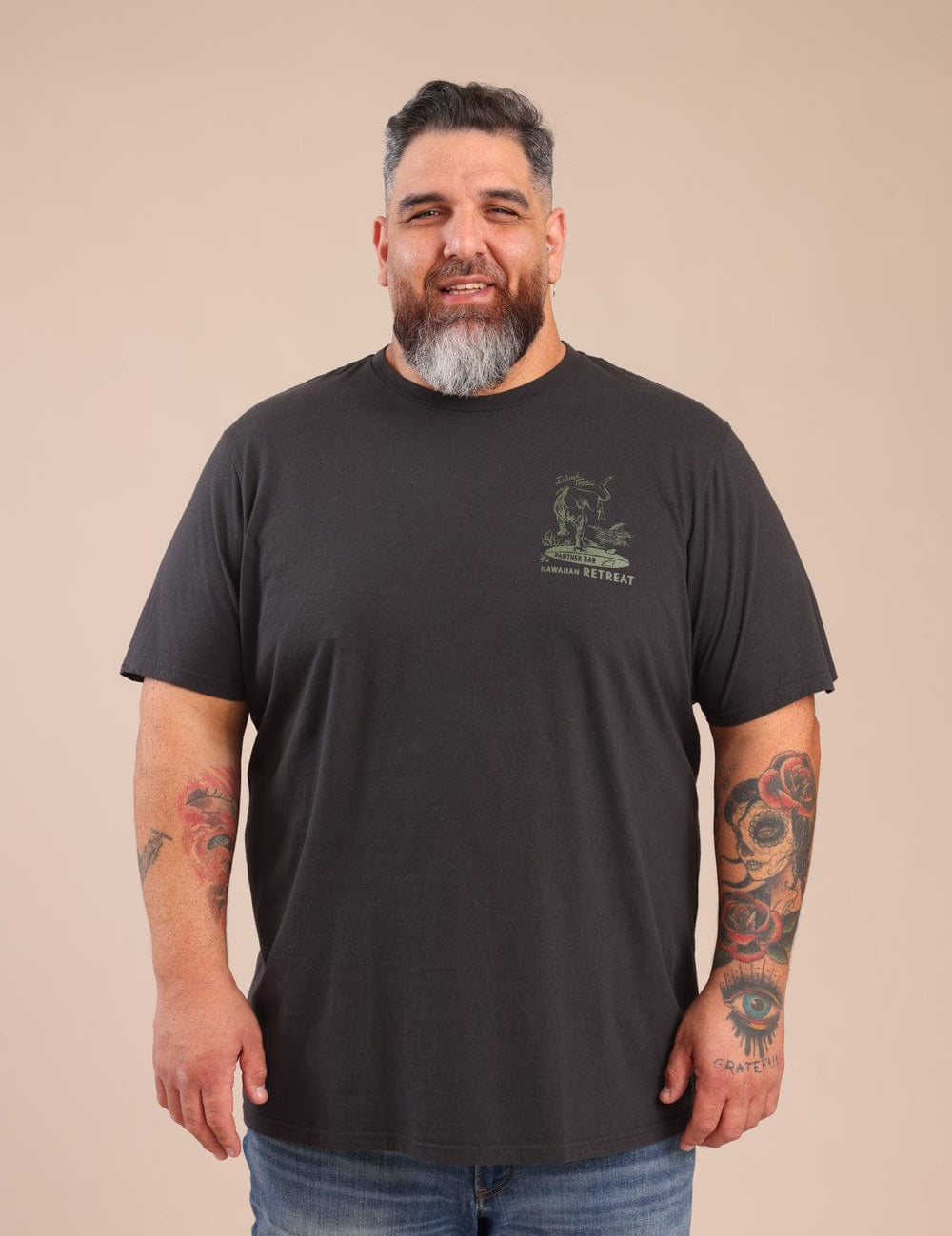 FOX פלאס גברים חולצה חולצה עם הדפס חולצה עם הדפס