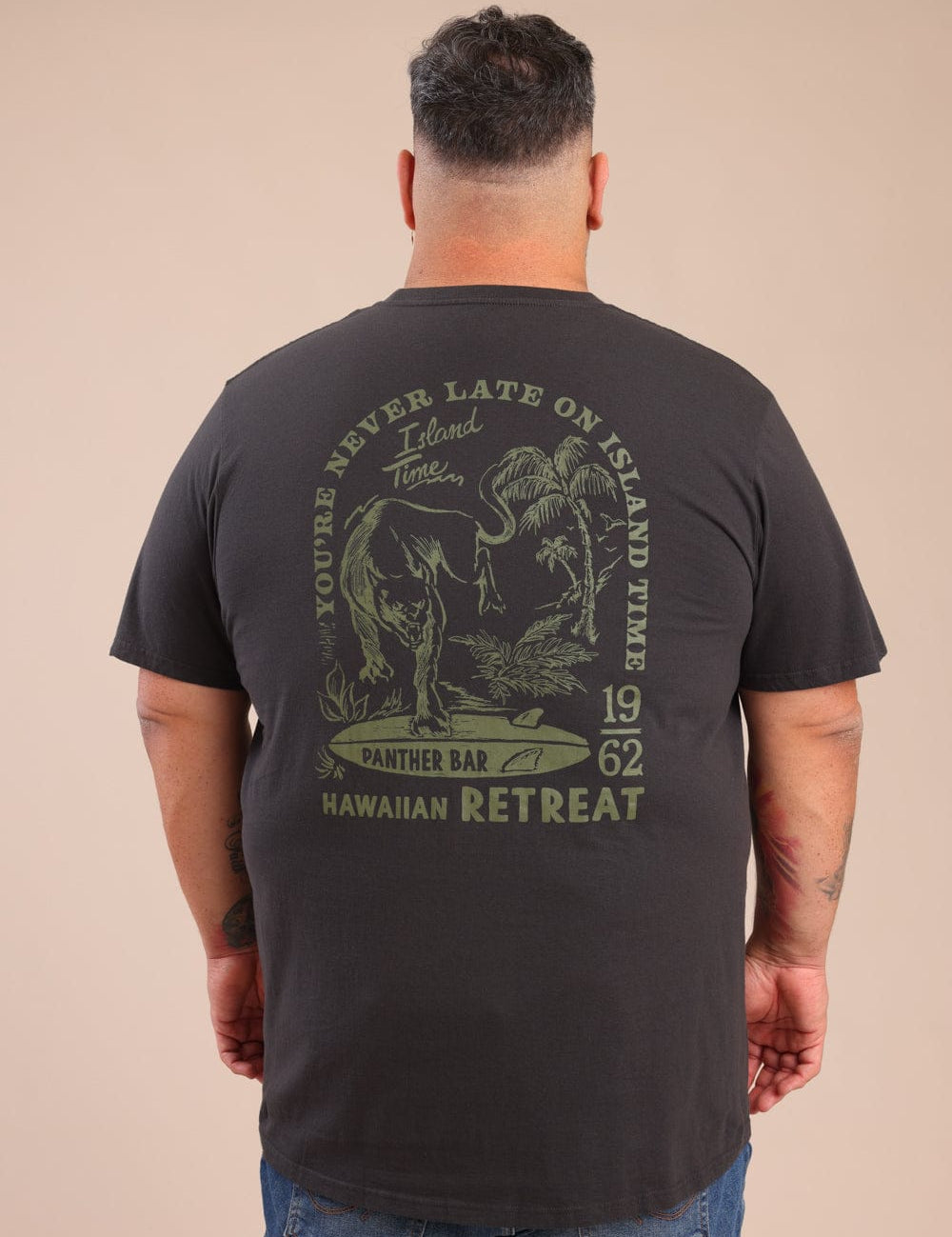 FOX פלאס גברים חולצה חולצה עם הדפס חולצה עם הדפס