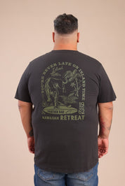 FOX פלאס גברים חולצה חולצה עם הדפס חולצה עם הדפס