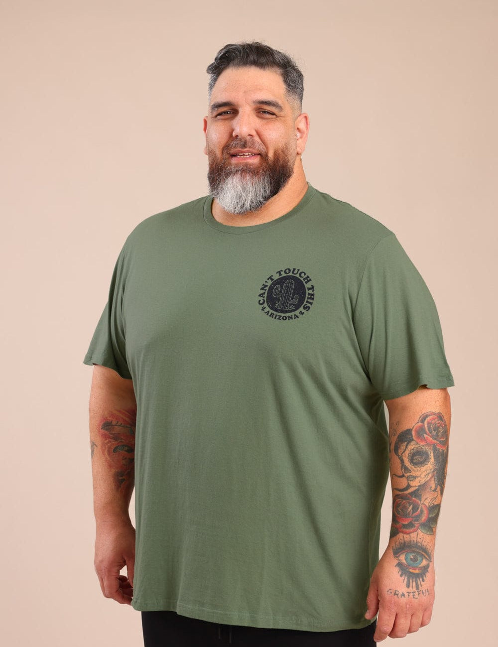 FOX פלאס גברים חולצה חולצה עם הדפס חולצה עם הדפס