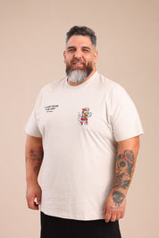 FOX פלאס גברים חולצה חולצה ממותגת סמיילי חולצה ממותגת סמיילי