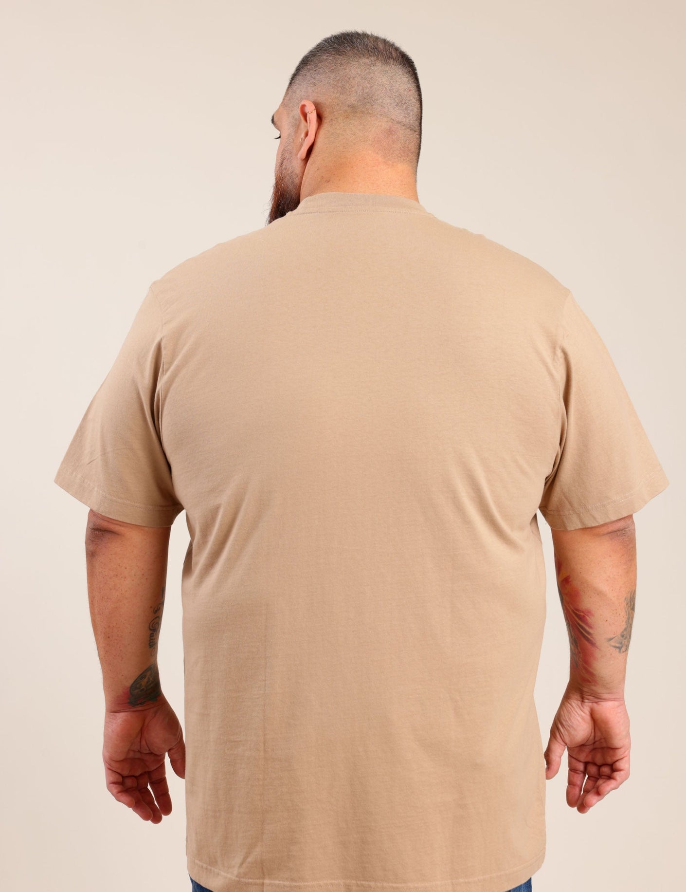 FOX פלאס גברים חולצה חולצה עם הדפס | PLUS SIZE חולצה עם הדפס | PLUS SIZE