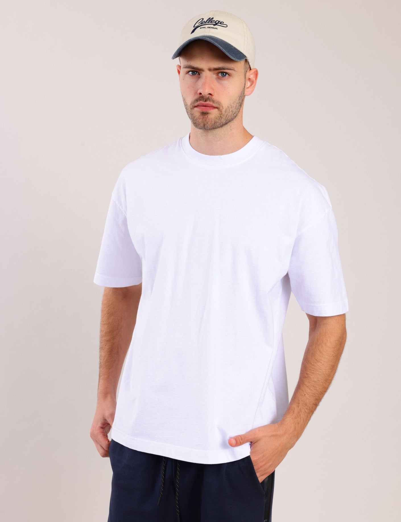 FOX גברים חולצה חולצת אוברסייז חולצת אוברסייז