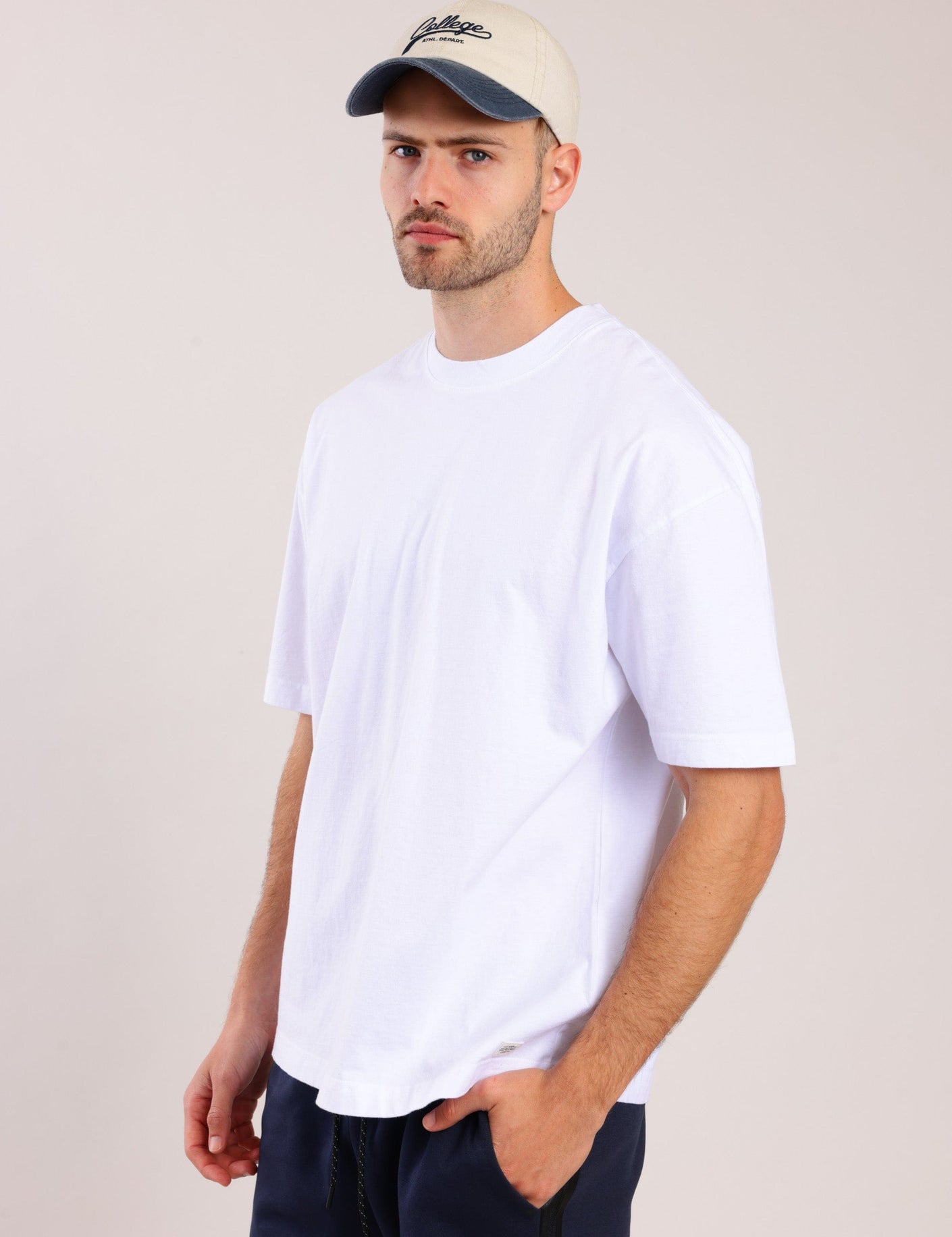 FOX גברים חולצה חולצת אוברסייז חולצת אוברסייז