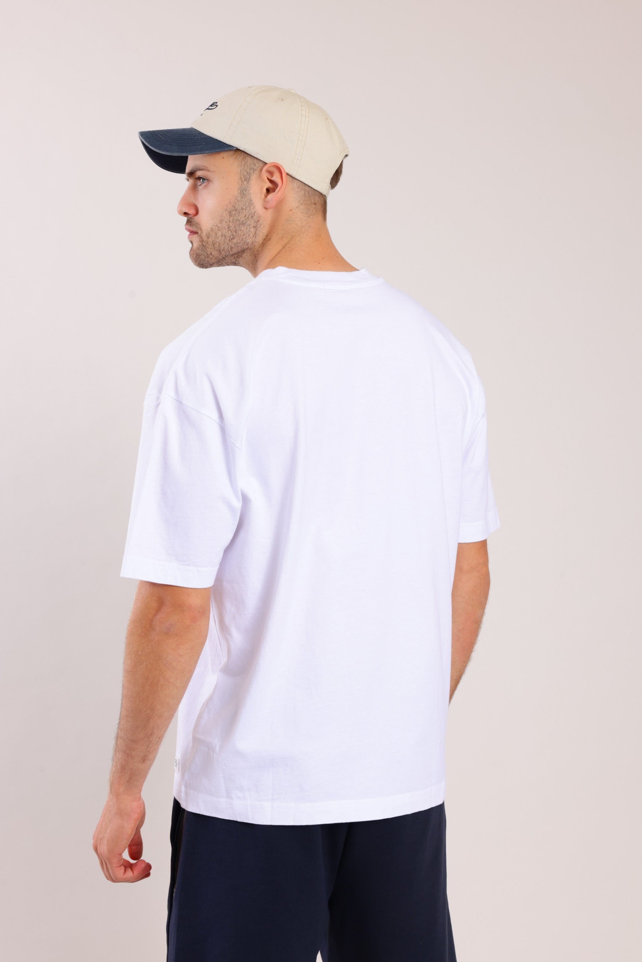 FOX גברים חולצה חולצת אוברסייז חולצת אוברסייז