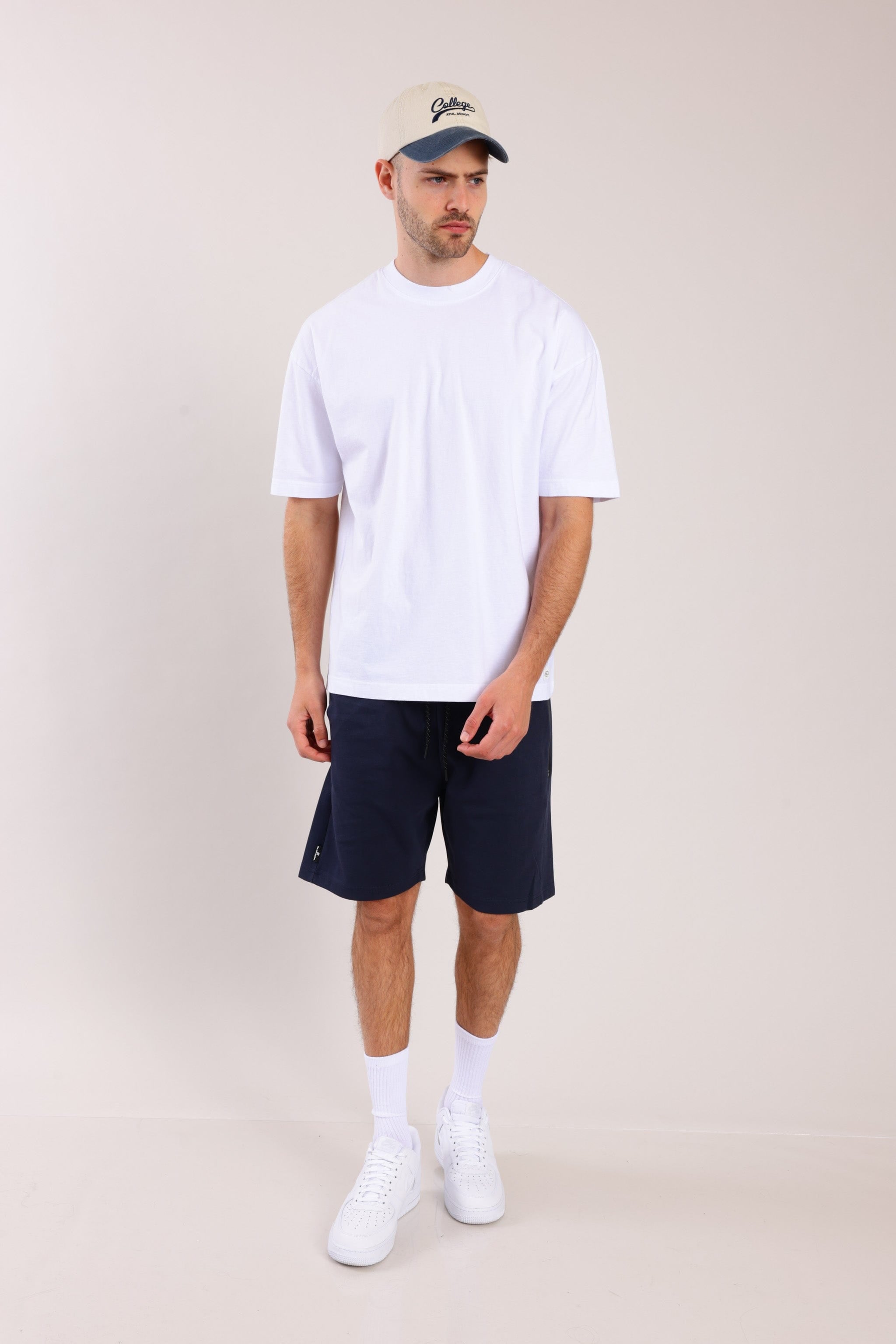 FOX גברים חולצה חולצת אוברסייז חולצת אוברסייז