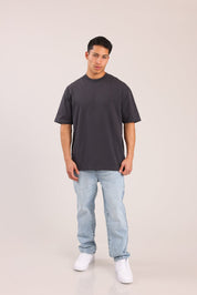 FOX גברים חולצה קצרה חולצת אוברסייז חולצת אוברסייז