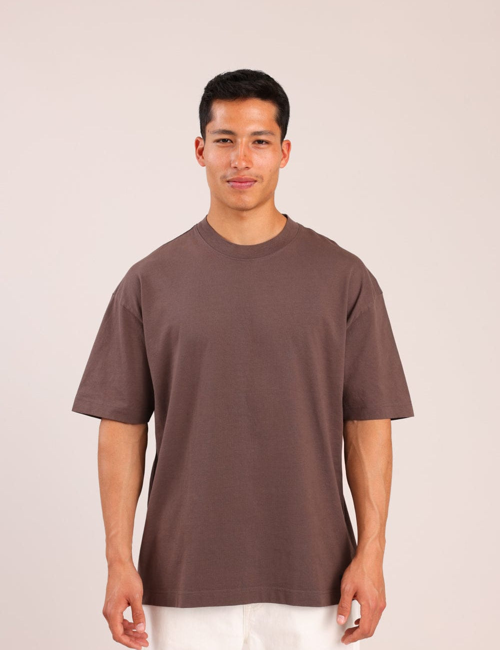 FOX גברים חולצה קצרה חולצת אוברסייז חולצת אוברסייז