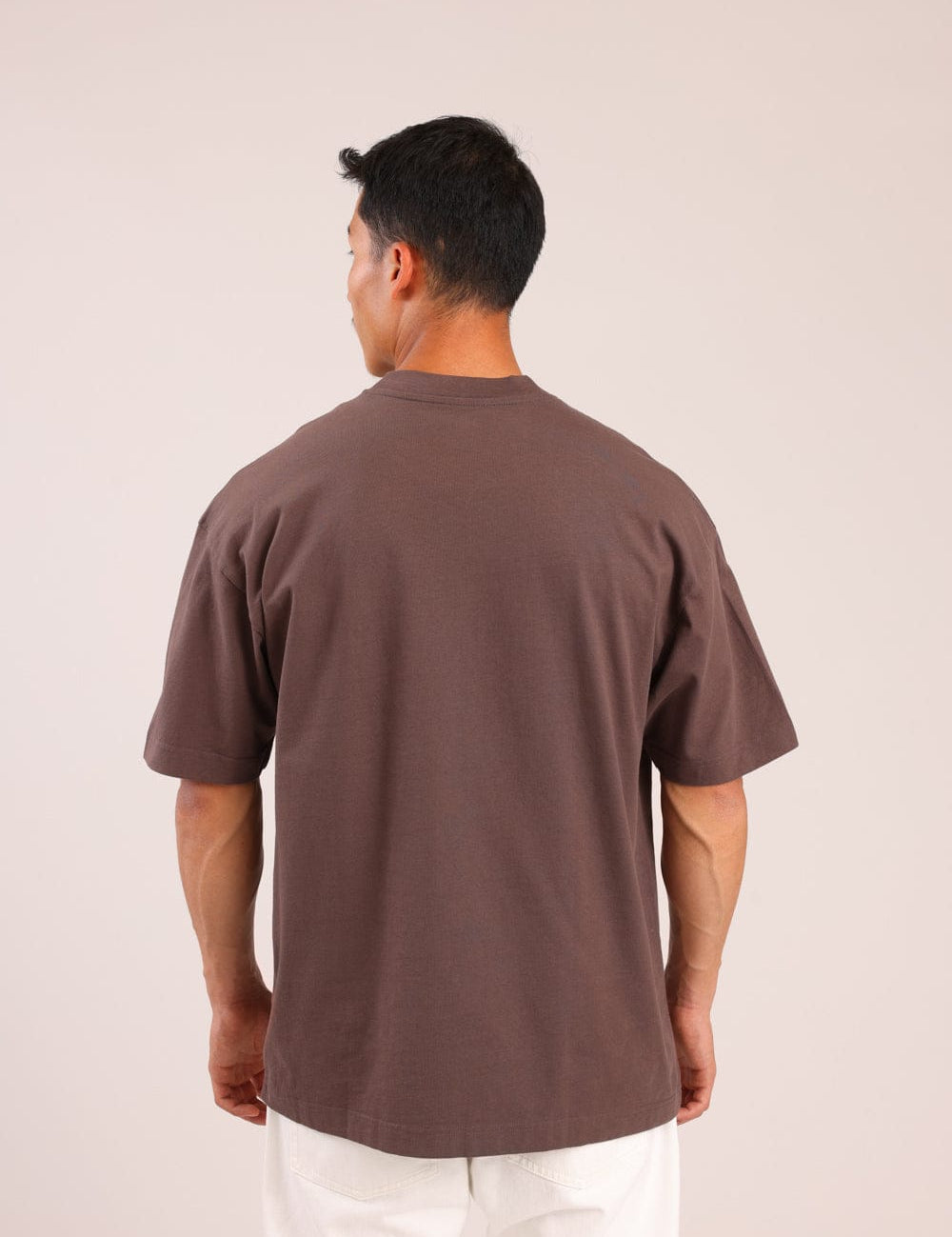 FOX גברים חולצה קצרה חולצת אוברסייז חולצת אוברסייז