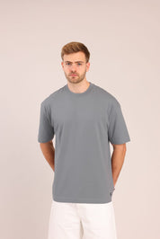 FOX גברים חולצה קצרה חולצת אוברסייז חולצת אוברסייז