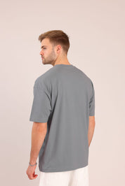 FOX גברים חולצה קצרה חולצת אוברסייז חולצת אוברסייז