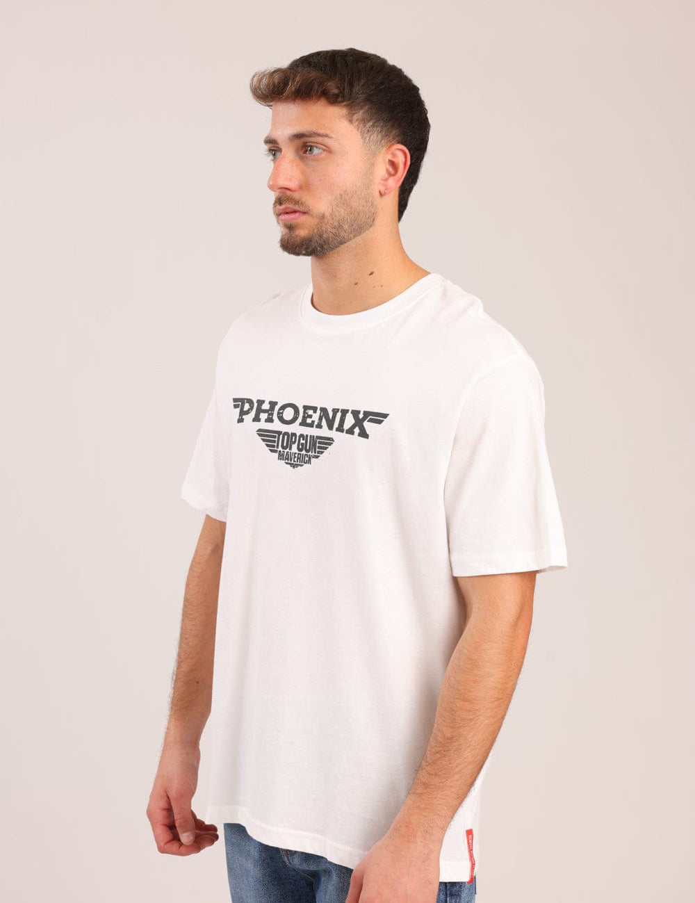 FOX גברים חולצה חולצה ממותגת GUN TOP חולצה ממותגת GUN TOP