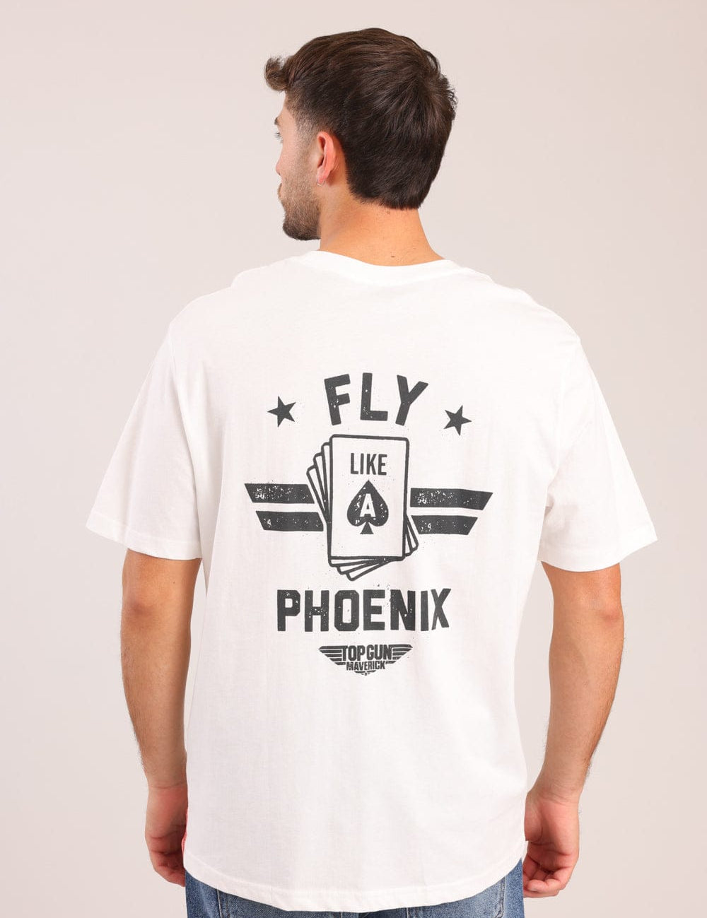 FOX גברים חולצה חולצה ממותגת GUN TOP חולצה ממותגת GUN TOP