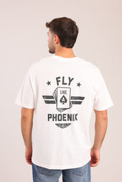 FOX גברים חולצה חולצה ממותגת GUN TOP חולצה ממותגת GUN TOP