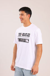 FOX גברים חולצה חולצה ממותגת BEATLES THE חולצה ממותגת BEATLES THE