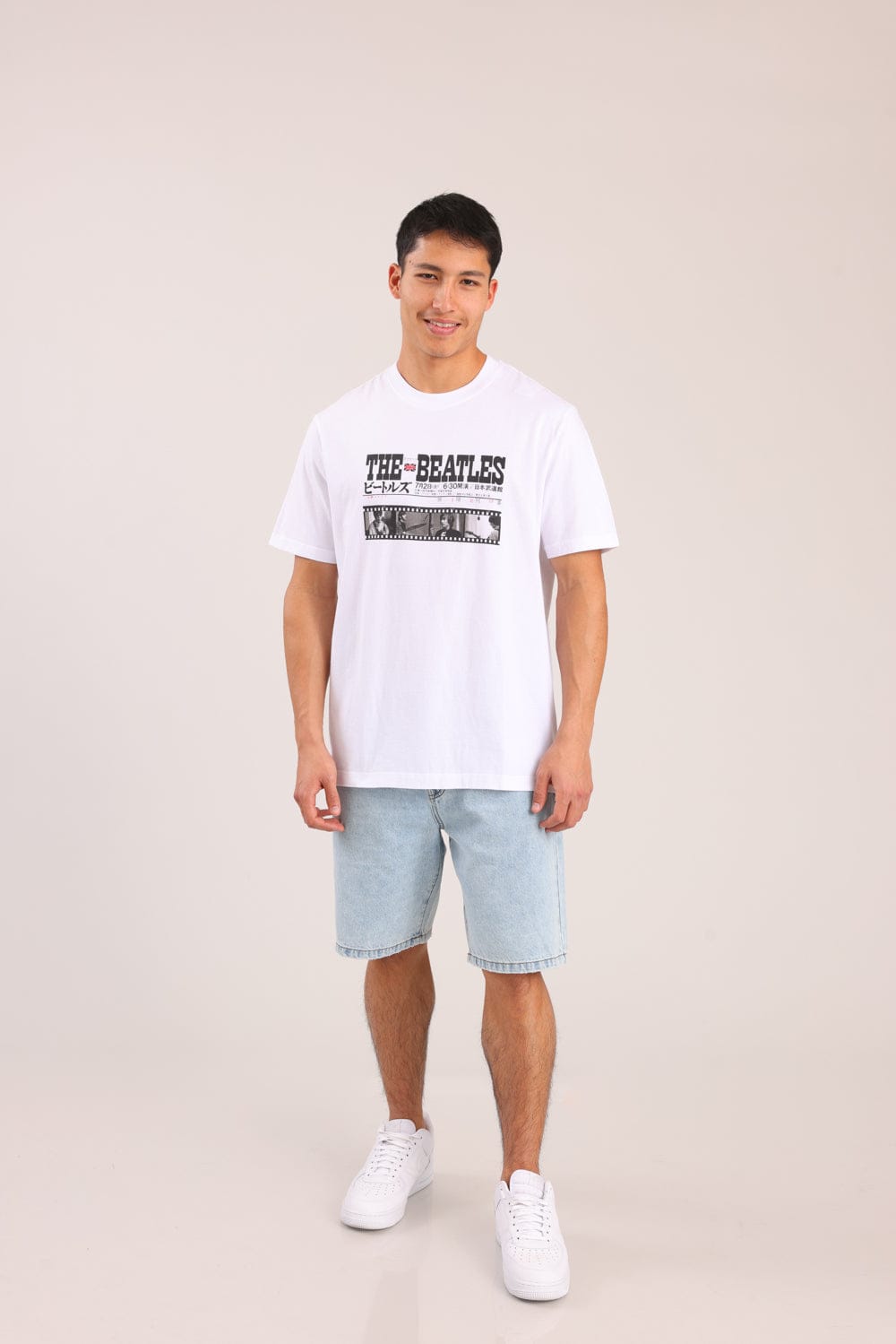 FOX גברים חולצה חולצה ממותגת BEATLES THE חולצה ממותגת BEATLES THE