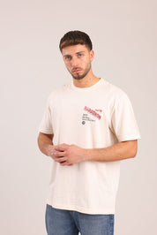 FOX גברים חולצה חולצה עם הדפס חולצה עם הדפס