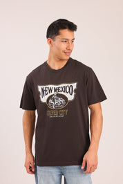 FOX גברים חולצה חולצה עם הדפס חולצה עם הדפס