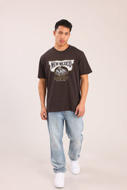 FOX גברים חולצה חולצה עם הדפס חולצה עם הדפס