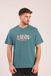 FOX גברים חולצה חולצה עם הדפס חולצה עם הדפס