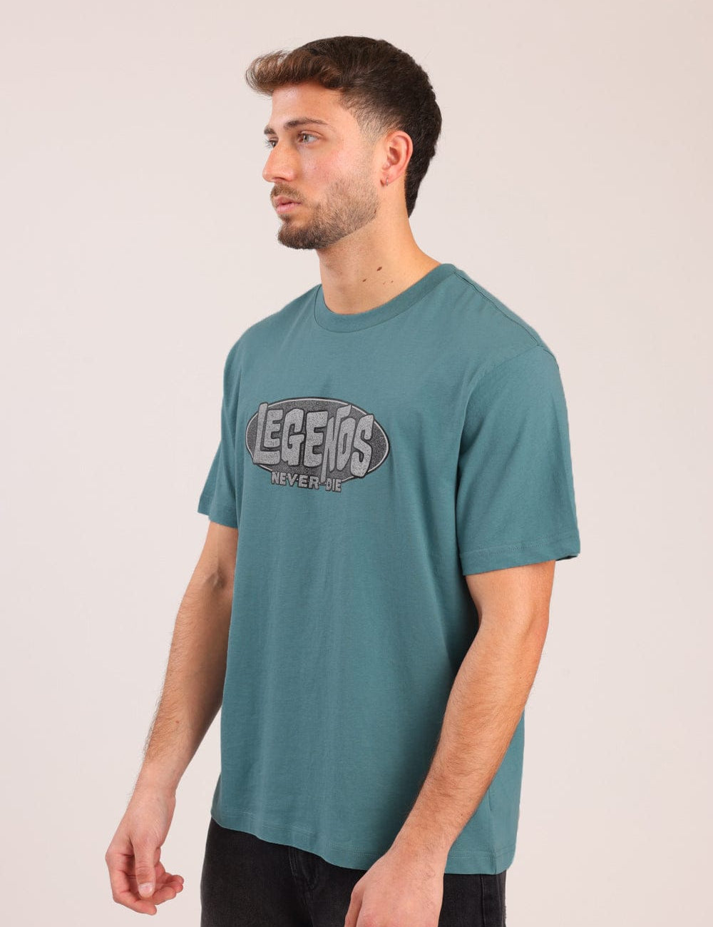 FOX גברים חולצה חולצה עם הדפס חולצה עם הדפס