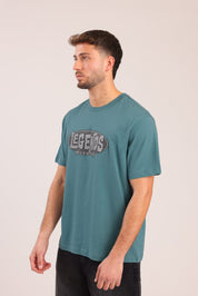 FOX גברים חולצה חולצה עם הדפס חולצה עם הדפס