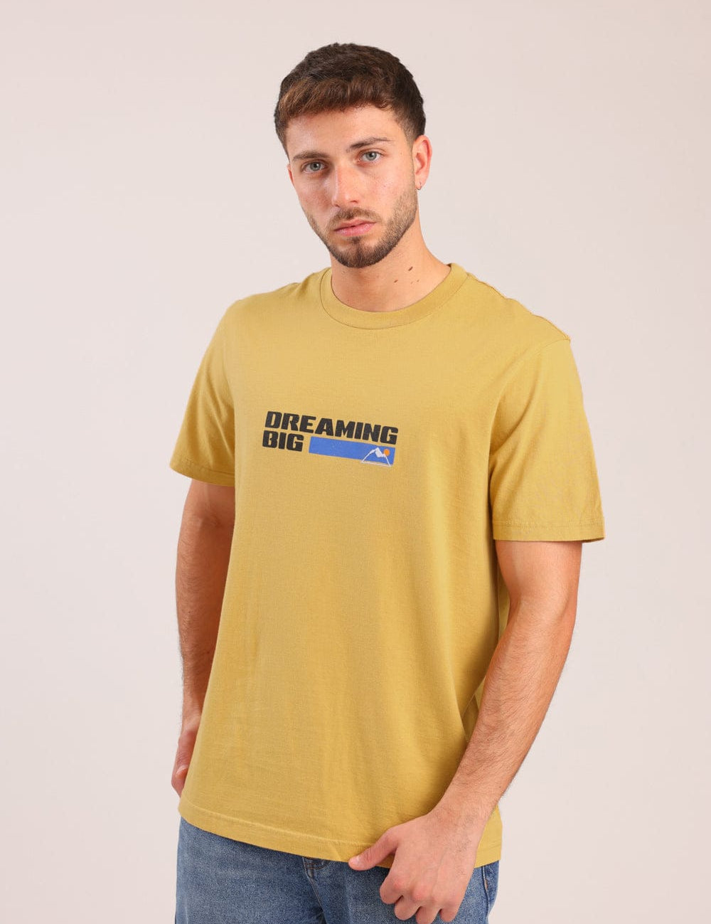 FOX גברים חולצה חולצה עם הדפס חולצה עם הדפס