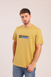 FOX גברים חולצה חולצה עם הדפס חולצה עם הדפס