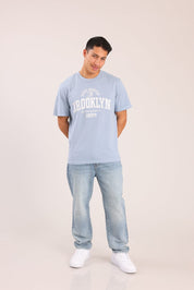 FOX גברים חולצה חולצה עם הדפס חולצה עם הדפס