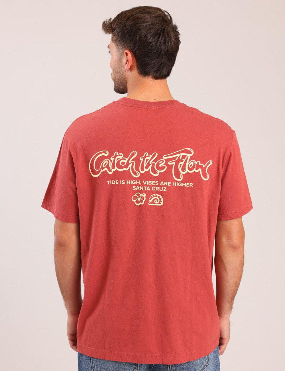 FOX גברים חולצה חולצה עם הדפס חולצה עם הדפס