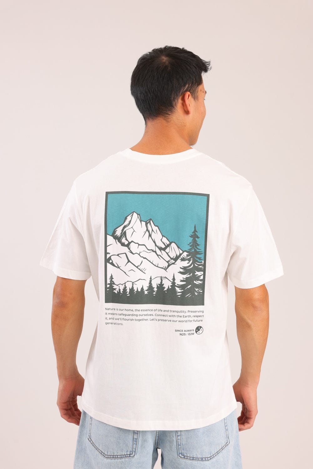 FOX גברים חולצה חולצה עם הדפס חולצה עם הדפס