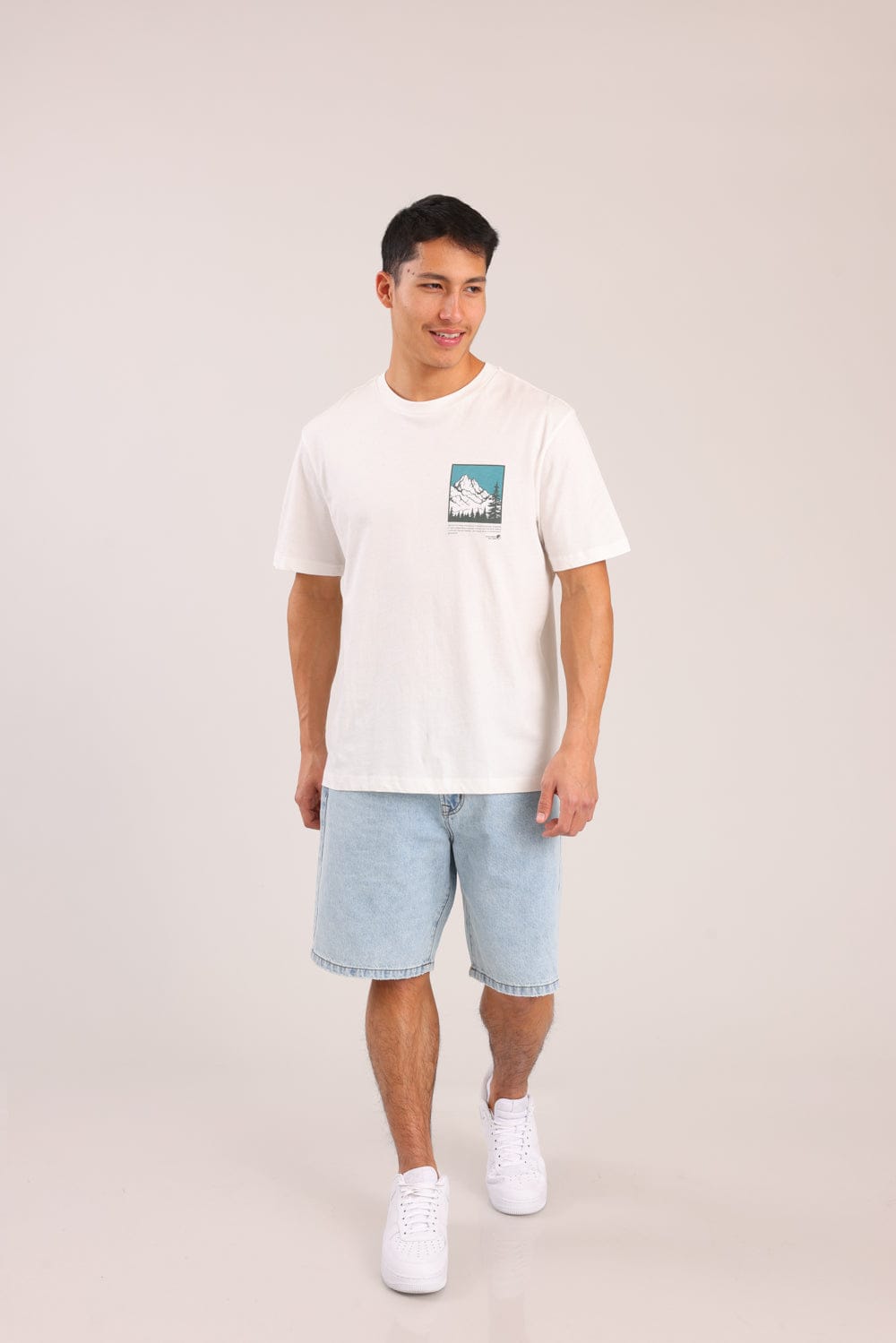 FOX גברים חולצה חולצה עם הדפס חולצה עם הדפס