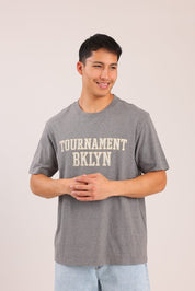 FOX גברים חולצה חולצה עם הדפס חולצה עם הדפס