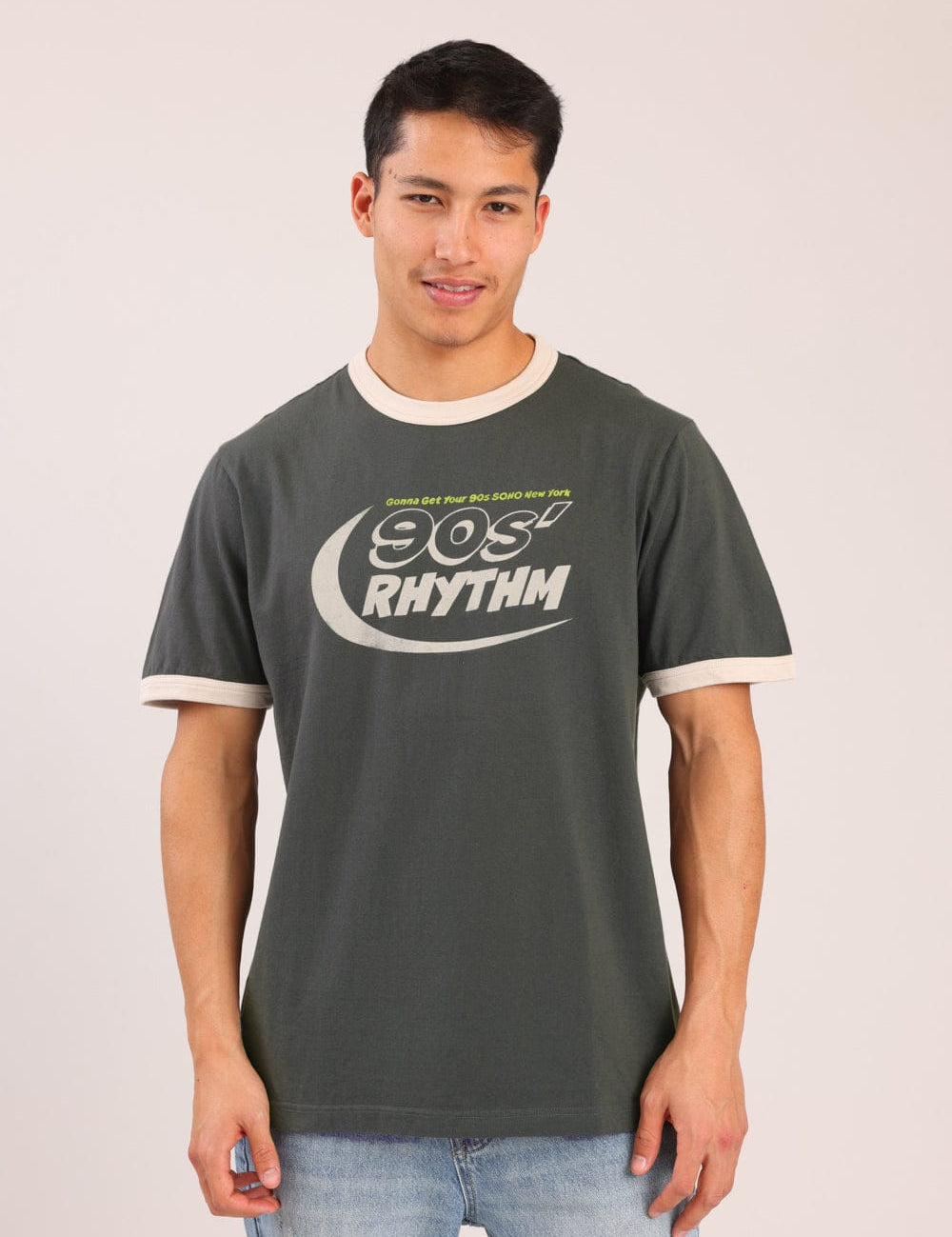 FOX גברים חולצה חולצה עם הדפס חולצה עם הדפס