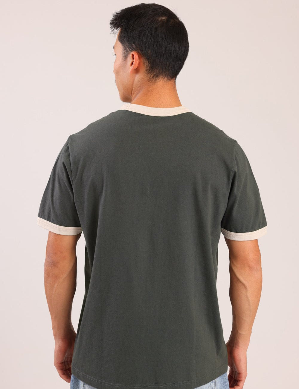 FOX גברים חולצה חולצה עם הדפס חולצה עם הדפס