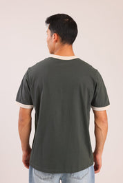 FOX גברים חולצה חולצה עם הדפס חולצה עם הדפס