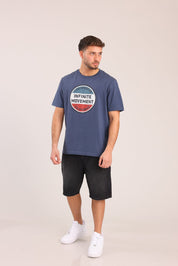 FOX גברים חולצה חולצה עם הדפס חולצה עם הדפס