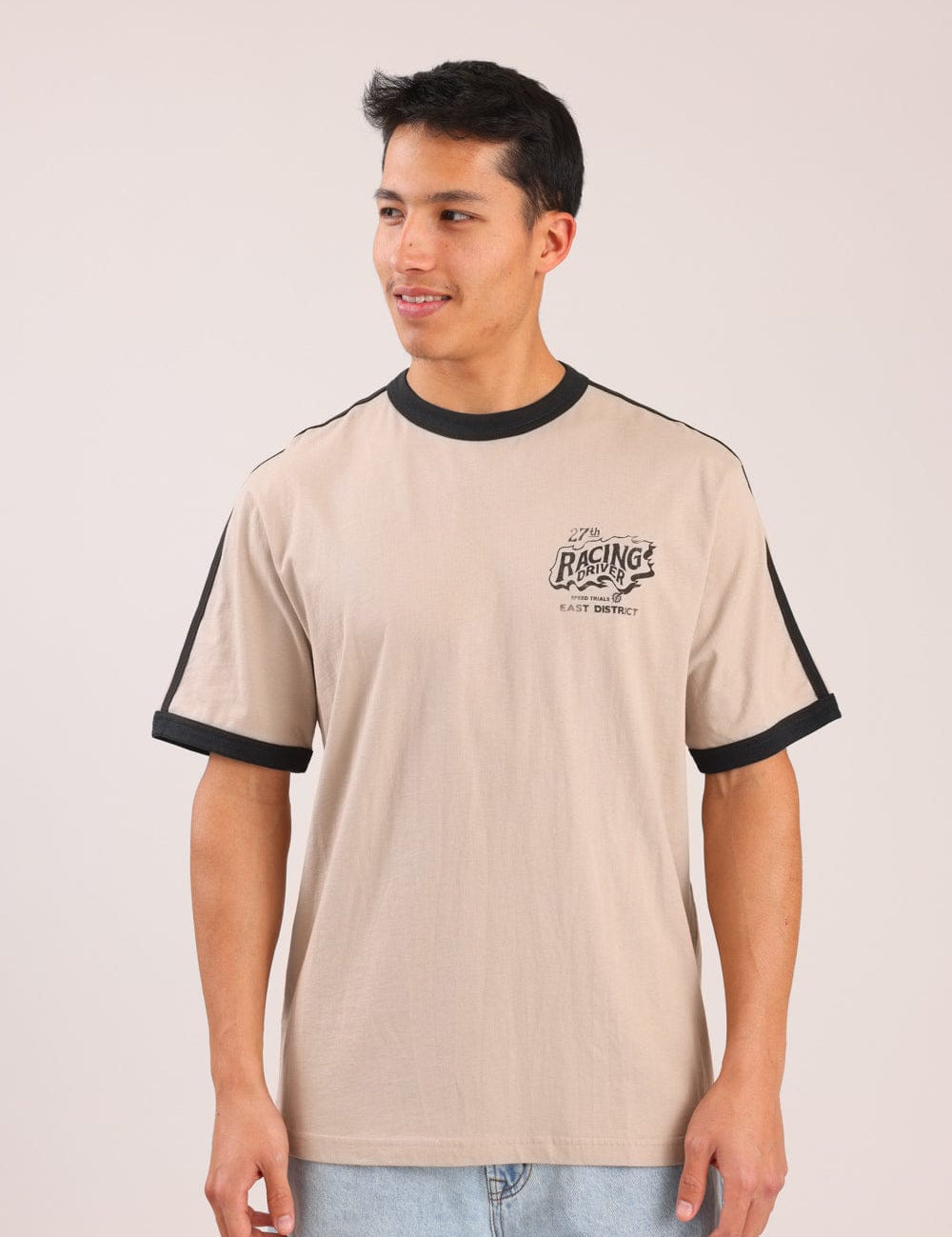 FOX גברים חולצה חולצה עם הדפס חולצה עם הדפס