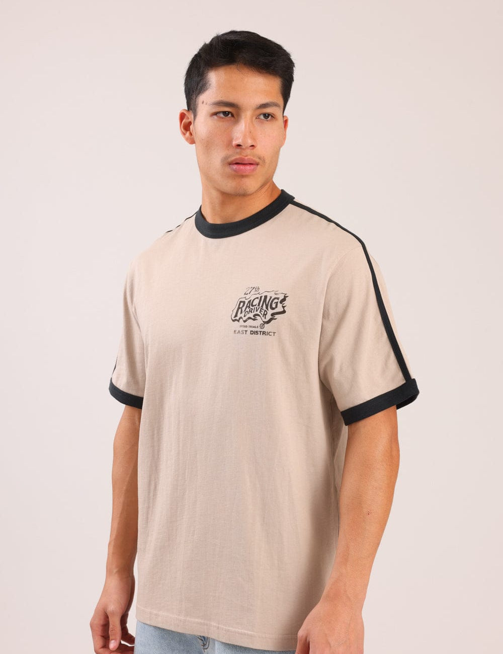 FOX גברים חולצה חולצה עם הדפס חולצה עם הדפס