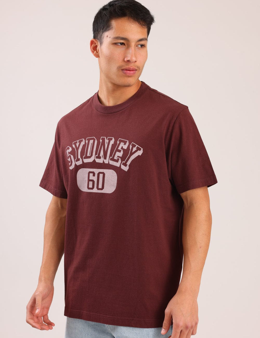 FOX גברים חולצה חולצה עם הדפס חולצה עם הדפס