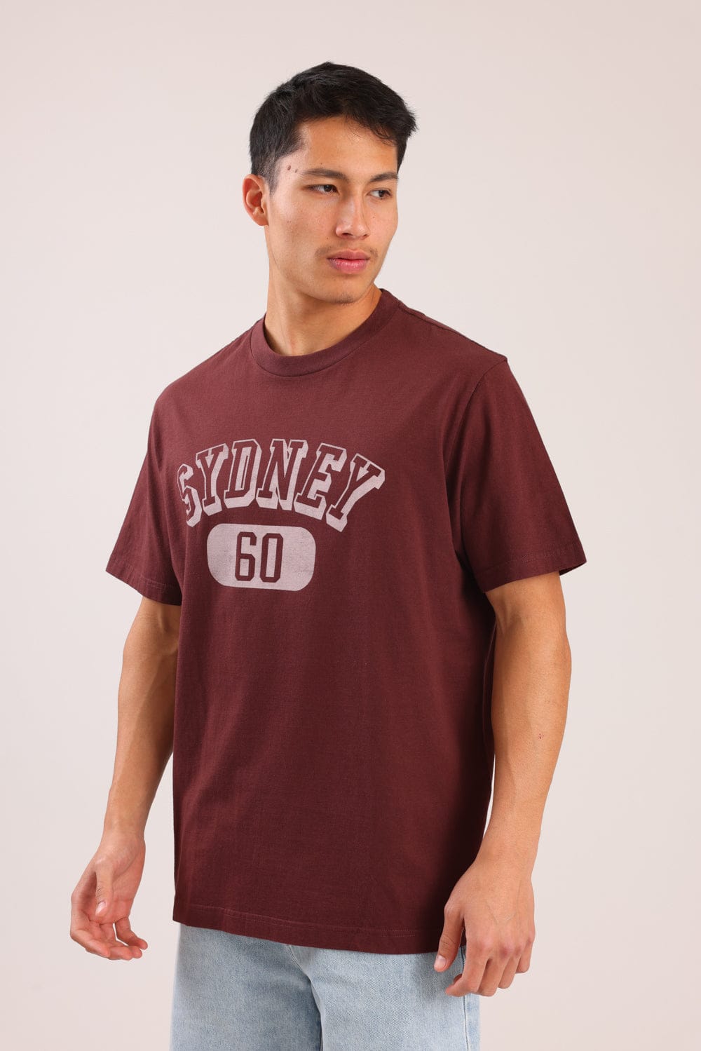 FOX גברים חולצה חולצה עם הדפס חולצה עם הדפס