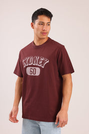 FOX גברים חולצה חולצה עם הדפס חולצה עם הדפס