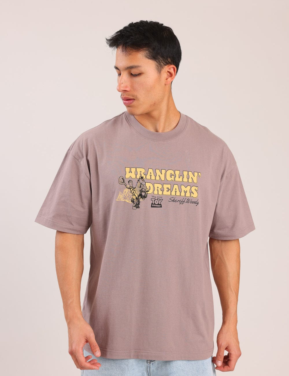 FOX גברים חולצה חולצה ממותגת צעצוע של סיפור דיסני חולצה ממותגת צעצוע של סיפור דיסני