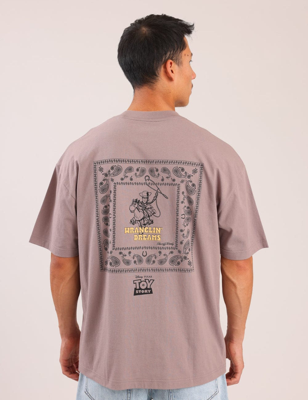 FOX גברים חולצה חולצה ממותגת צעצוע של סיפור דיסני חולצה ממותגת צעצוע של סיפור דיסני