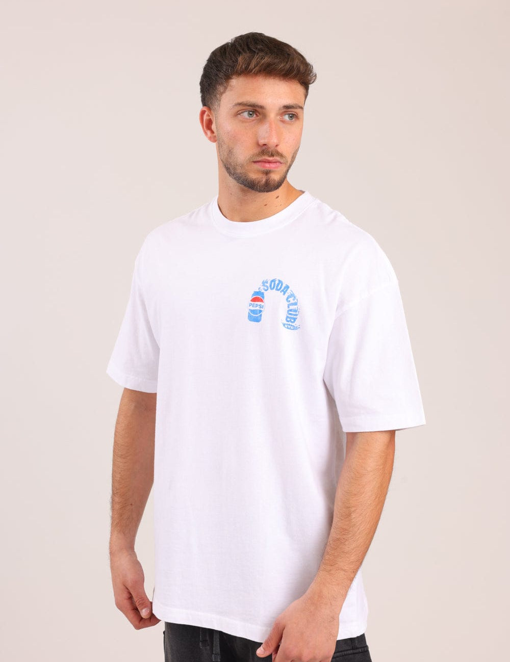 FOX גברים חולצה חולצה ממותגת פפסי חולצה ממותגת פפסי