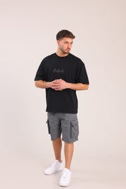 FOX גברים חולצה חולצה ממותגת באטמן חולצה ממותגת באטמן