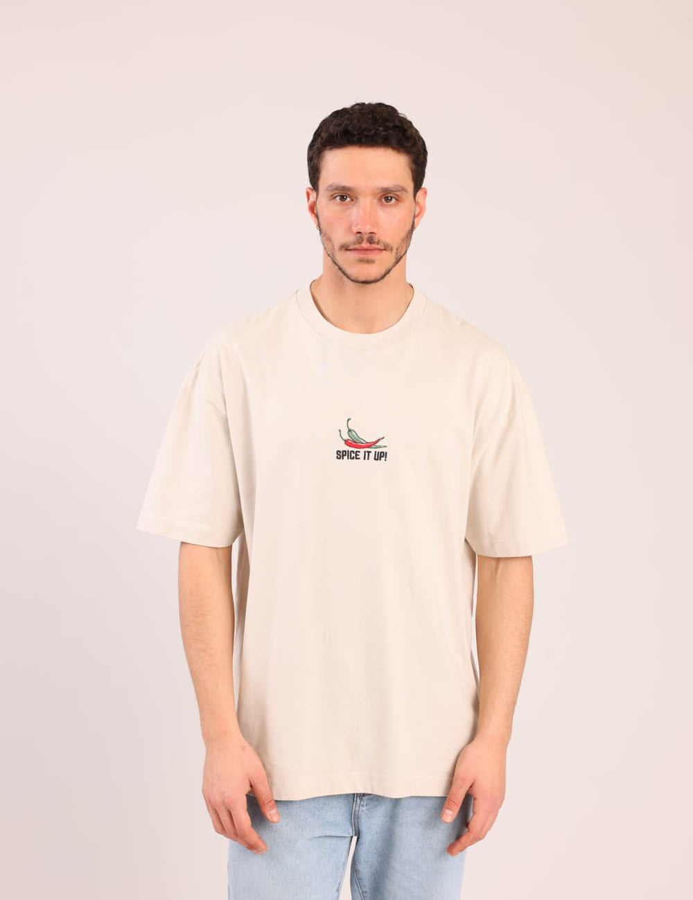 FOX גברים חולצה קצרה חולצה עם הדפס חולצה עם הדפס