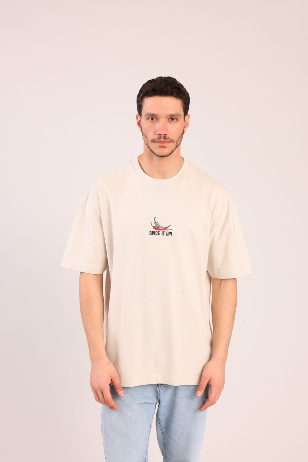 FOX גברים חולצה קצרה חולצה עם הדפס חולצה עם הדפס